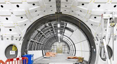 Design for Manufacture and Assembly DfMA on Crossrail tunnel cladding design by Bryden Wood